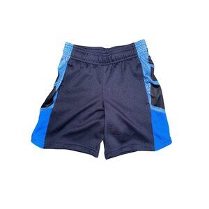 Champion Boys XS (4-5) Athletic Mesh Shorts Black & Blue